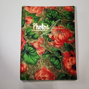 Vintage Flower Photo & Notes Album Book Old Farmhouse Grandma Core Small